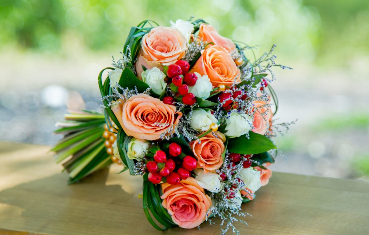The bridal bouquet: from superstitious charm to floral work of art